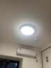惠普護眼臥室吸頂燈簡約led極簡超薄普瑞中山燈具房間主燈包安裝 曬單實拍圖