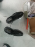 蜻蜓牌秋冬男鞋商務(wù)正裝皮鞋男士真皮休閑棉鞋子保暖新郎內(nèi)增高結(jié)婚大碼 黑色 41 曬單實(shí)拍圖