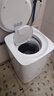 美的（Midea）迷你洗衣機 MB30VH36E 3KG嬰兒小型兒童內衣洗衣機 全自動(dòng)波輪 高溫煮洗 除菌除螨宿舍 以舊換新 曬單實(shí)拍圖