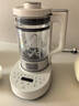 摩飛電器（Morphyrichards）低音破壁機(jī)家用全自動(dòng)豆?jié){機(jī)水豆分離免煮免泡料理機(jī)變頻降噪預(yù)約保溫大容量榨汁機(jī)MR8202 MR8202A椰奶白【不銹鋼內(nèi)蓋】 曬單實(shí)拍圖