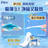 護(hù)舒寶凈膚純棉衛(wèi)生巾無香極薄日用9片x4天然鎖血凈味散熱姨媽巾盒裝 曬單實拍圖