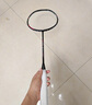 李寧（LI-NING）羽毛球拍雷霆小鋼炮全碳素進攻型超輕高磅單拍黑色4U 已穿線 曬單實拍圖