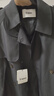 fano studios范洛Fano 都市摩登輕盈垂感經(jīng)典插肩袖雙排扣短風(fēng)衣外套女2025秋 花灰色第二批 S 曬單實(shí)拍圖