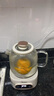 美的（Midea）【國家補(bǔ)貼】0膠水全玻璃全自動養(yǎng)生壺 1.2L大容量辦公室多功能茶漏煮茶壺 燒水壺24h恒溫可煮小米 0膠水全玻璃帶濾網(wǎng)MK-YS12B102 1.2L 曬單實拍圖
