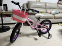 優(yōu)貝（RoyalBaby）兒童自行車男女鎂合金單車 月亮系列4-7歲 宇航員16寸 粉色 曬單實(shí)拍圖