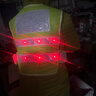 安爾圣（AERZ）LED爆閃燈反光背心高速指揮路政執勤反光衣巡邏帶燈反光馬甲可定制 LED帶燈-電池款 均碼  曬單實(shí)拍圖