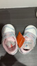 基諾浦（ginoble）學(xué)步鞋8-18個(gè)月寶寶25年春季男女小彩云機能鞋GB2419白色/炫彩 曬單實(shí)拍圖