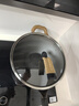 九鑄聚油炒鍋30cm鑄鐵鍋老式生鐵無涂層不粘鍋燃?xì)庠铍姶艩t家用炒菜鍋 曬單實拍圖