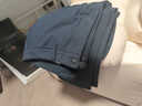 九牧王【專(zhuān)柜-黑褲同款】休閑褲男免燙 秋季新款高彈抗皺商場(chǎng)官方正品 藏青修身-輕松褲 CP1E50312 34 5腰圍=2.64尺88厘米 曬單實(shí)拍圖