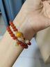 蔻詩(shī)哲 COASZE南紅瑪瑙手串新中式柿子紅疊戴手鏈女雙圈滿(mǎn)肉滿(mǎn)色喜悅生日禮物 6mm雙圈【精品級】14-15cm手圍 曬單實(shí)拍圖