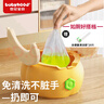 世紀寶貝（babyhood）兒童馬桶寶寶便攜折疊小便盆座便器 車載戶外(20個清潔袋+收納袋) 曬單實拍圖
