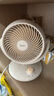 美的（Midea）【小型風扇】輕音臺式桌面空氣循環(huán)扇家用柔風電風扇宿舍辦公迷你臺扇落地扇空調(diào)伴侶 GAF18AD 曬單實拍圖