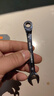 史丹利（STANLEY）公制精拋光棘開(kāi)兩用快扳8mm 梅花開(kāi)口兩用棘輪扳手89-908-1-22 曬單實(shí)拍圖
