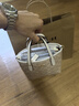 蔻馳（COACH）女士CITY15小號托特包寬肩帶單肩斜挎手提包情人節禮物送女生 沙黃色配白色CW032IMXDM 曬單實(shí)拍圖