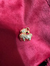世紀緣珠寶古法黃金吊墜女999足金三花萌馬琺瑯點(diǎn)睛吊墜送女友禮物 4.89g三花御馬吊墜【紅】 曬單實(shí)拍圖