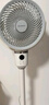 艾美特（AIRMATE）【360°循環(huán)】空氣循環(huán)扇電風扇家用大風量電扇臺式落地扇小風扇語音智能輕音換氣風扇 FA18-SRD161 曬單實拍圖