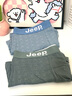 JEEP男士?jì)妊澞屑兠蕖痉莉?10A抑菌】?jì)纫d大碼透氣四角短褲全棉短褲 曬單實(shí)拍圖