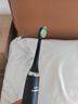 曼仕 適配飛利浦電動(dòng)牙刷頭替換適用HX9140/HX9160/HX9191/HX9210/HX9300/HX9302/HX9918/c1/G1/C2/C3 4支 鉆石亮白黑色款 曬單實(shí)拍圖