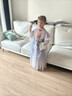 旗鉑漢服女童春秋2025中秋新款兒童國風(fēng)超仙連衣裙 無盡浮華長袖 120 曬單實(shí)拍圖
