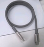 摩米士（MOMAX）磁吸數(shù)據(jù)線Type-C蘋果17/16充電線雙頭PD60W快充車載1米適用iPhone15ProMax平板iPad華為 鈦金色 曬單實(shí)拍圖