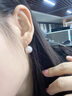 伊燦施家正圓仿珍珠耳釘女簡(jiǎn)約高級(jí)感耳環(huán)2025年新款爆款氣質(zhì)百搭耳飾 正圓珍珠耳釘-14mm 曬單實(shí)拍圖