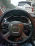 沙漠虎奧迪方向盤套A6L A4L Q5L A3 A5 A7 A8L Q3 Q7碳纖維汽車把套 [奧迪標(biāo)]圓型紅色(帶透氣孔) 曬單實拍圖