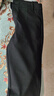 逸陽(yáng)九分小直筒褲女2025年秋季新款煙管西裝褲子十分 黑色-常規 30 曬單實(shí)拍圖