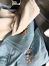 莫代爾10雙襪子女100%純棉吸汗透氣防臭女士中筒襪春秋季純棉襪可愛少女 【小熊字母款+圓點小貓款】 10雙 均碼 【34-39碼】100%純棉女襪 曬單實拍圖