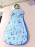 零零豬純棉兒童睡袋大童寶寶防踢被子神器6-12歲 3-6歲 5-10歲春秋冬季 艾力克恐龍（升級智能感溫） 120cm秋冬加厚【5-15℃】3-6歲 曬單實拍圖