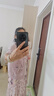 皮爾卡丹（pierre cardin）冰絲針織開衫女薄款夏季短款配吊帶裙子外搭蕾絲防曬衣鏤空小披肩 三花粉色 L 曬單實(shí)拍圖