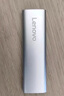 聯(lián)想（Lenovo）256GB 移動(dòng)硬盤固態(tài)(PSSD) ZX1 Type-c USB3.1雙接口 讀速560MB/s 手機(jī)直連 電腦 銀色 曬單實(shí)拍圖