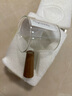 玻璃小奶盅帶刻度帶木手柄奶杯木柄奶盅司濃縮咖啡萃取量杯咖啡杯 單嘴 曬單實(shí)拍圖