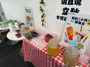 CLITON一次性奶茶杯咖啡杯透明帶蓋冷飲杯家用商用塑料杯500ml*50套 曬單實(shí)拍圖