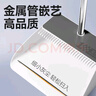索邦掃把簸箕套裝家用掃地掃帚兩件套帶梳齒磨尖軟毛工藝笤帚畚箕T27A 曬單實拍圖