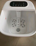 美的（Midea）泡腳桶殺菌足浴盆加熱自動(dòng)按摩洗腳盆理療泡噴淋生日禮物送男女友長(zhǎng)輩 ZL310溫泉桶 曬單實(shí)拍圖