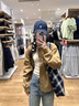班尼路S&K系列外套男高級感潮牌上衣春秋季美式水洗底特律工裝夾克男裝 深卡其常規 L 曬單實(shí)拍圖