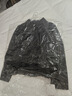 她享復古翻領(lǐng)皮衣外套女通勤百搭黑色PU休閑外套夾克上衣女 T53D063 曬單實(shí)拍圖