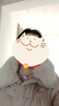波司登（BOSIDENG）羽絨服女款短款翻領(lǐng)大毛領(lǐng)新國標90絨商場(chǎng)同款修身外套 梧桐卡其7B02 L 170/92A 曬單實(shí)拍圖