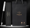 派克（PARKER）鋼筆 簽字筆 國慶節(jié)禮物 辦公送禮生日禮物AI定制賀卡 喬特黑色膠桿墨水筆 曬單實拍圖