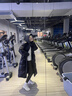 宏資琦黑金羽絨棉服女冬季2025新款韓版連帽寬松過(guò)膝加厚保暖長(cháng)款外套潮 黑色升級加厚版 M （建議106—118斤） 曬單實(shí)拍圖