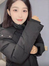 皮爾卡丹媽媽羽絨服女冬季2025年新款洋氣中年女式加厚保暖冬裝外套 黑色 5XL 建議145-150斤 曬單實(shí)拍圖