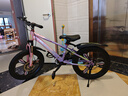 鳳凰山地自行車(chē)男女變速山地車(chē)碟剎青少年兒童自行車(chē)學(xué)生單車(chē) 星際 粉紫【單速+三刀輪】 20寸【適合125-160cm】 曬單實(shí)拍圖