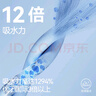 三利抗菌加厚毛巾2條A類(lèi)吸水男女洗臉洗澡家用干發(fā)大面巾   藍/白 曬單實(shí)拍圖