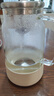 小熊（Bear）家用冷水壺 高硼硅玻璃杯 防燙硅膠底1.5L大容量涼水壺杯子啤酒杯 曬單實拍圖