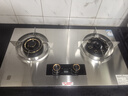 櫻花帝王煤氣灶雙灶具嵌入式家用猛火燃氣灶天然氣大火力液化氣罐裝臺式爐 【天然氣】加強不銹鋼+右爐增壓猛火 聚攏直噴 曬單實拍圖