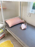 都市麗人大學生宿舍床上三件套純棉全棉床笠單人床單被套一整套床品六件套 抹茶綠+淺灰【全棉新疆棉】 0.9m 床單款 六件套-3斤被芯 曬單實拍圖