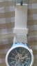 硅膠表帶男女針扣手表配件適合斯沃琪Swatchtouch surb100 surw100觸摸款表鏈 白色 24mm 曬單實(shí)拍圖