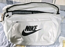 耐克NIKE 王一博同款 中性腰包  休閑包 BA5751-072淺骨色大號 曬單實(shí)拍圖