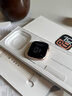 Apple/蘋果 Watch Series 10智能手表蜂窩款46毫米玫瑰金色鋁金屬表殼淡桃粉色運(yùn)動(dòng)型表帶S/M MWYM3CH/B 曬單實(shí)拍圖