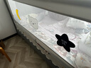 丸丫嬰兒床圍欄寶寶防摔床護欄床邊防掉檔板防護欄加高1.5米簡(jiǎn)灰一面 曬單實(shí)拍圖